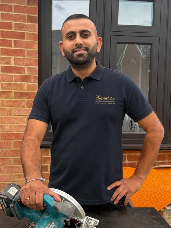 Arshdeep Singh, owner and designer of Signature Kitchen & Bedrooms